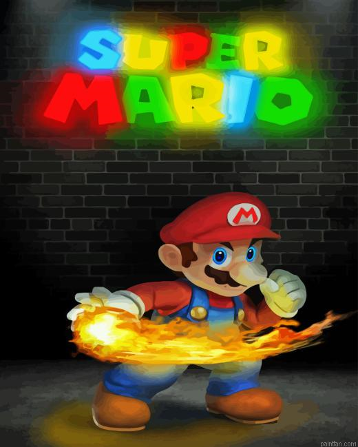 Mario Movie Poster Paint By Numbers.png