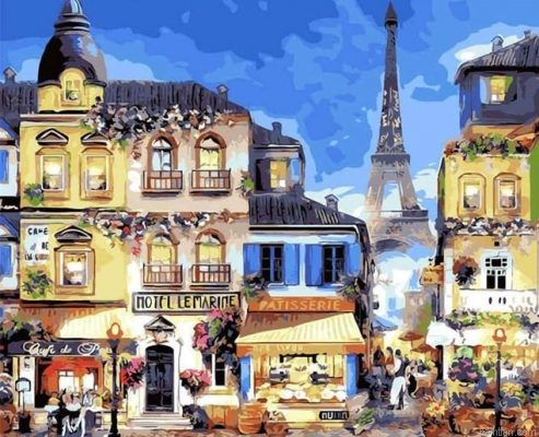 Market In Paris Paint By Numbers.png