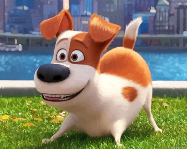 Max The Secret Life Of Pets Paint By Numbers.png