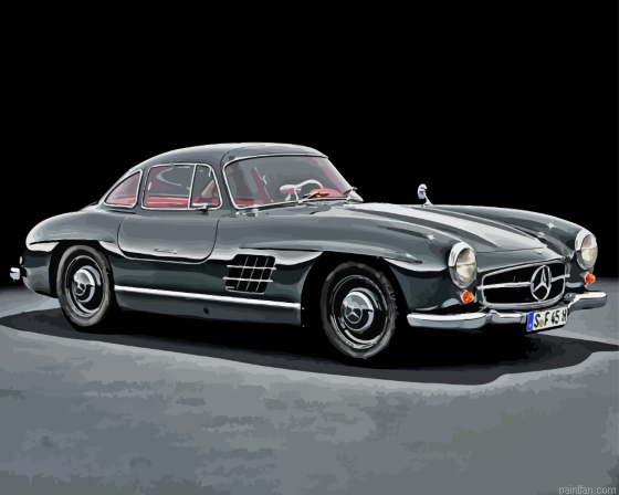 Mercedes Benz Sl 300 Paint By Numbers.png