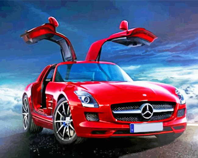 Mercedes Sls Paint By Number.png