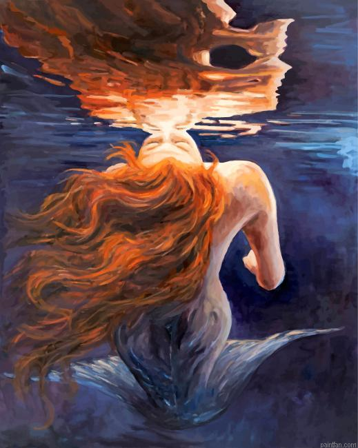 Mermaid Underwater Art Paint By Numbers.png