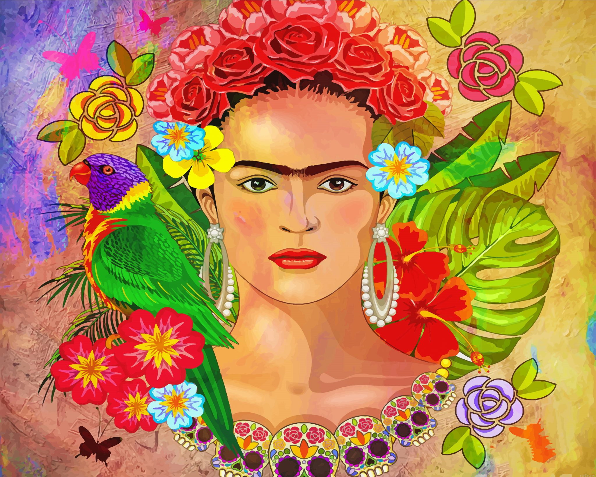 Mexican Frida Art Paint By Number.png
