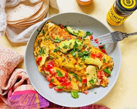 Mexican Omelette Paint By Numbers.png