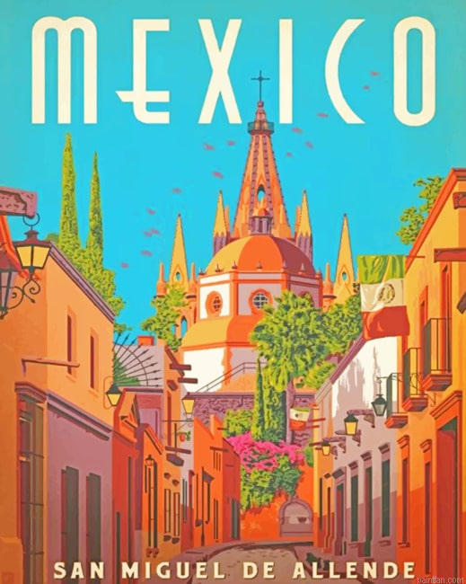 Mexico Illustrations Paint By Numbers.png