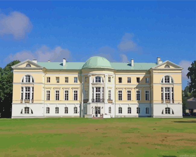 Mezotne Palace Latvia Paint By Numbers.png