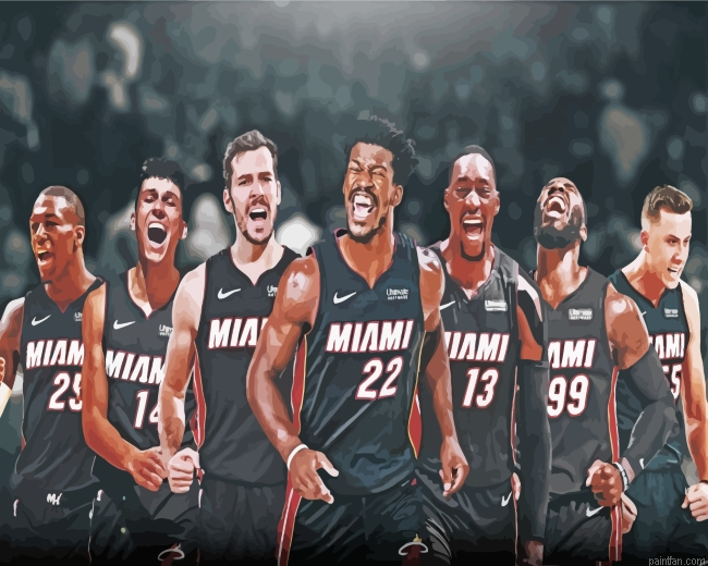 Miami Heat Team Paint By Number.png