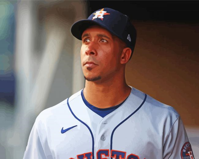 Michael Brantley Astros Paint By Numbers.png