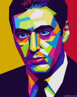 Michael Corleone Pop Art Paint By Numbers.png