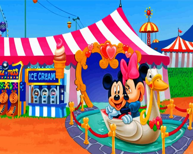 Mickey And Minnie Love Paint By Number.png