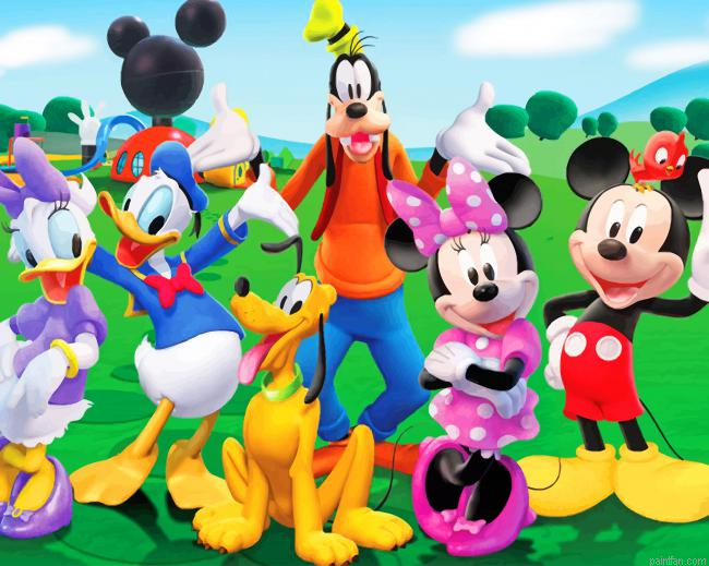 Mickey Mouse Club House Paint By Numbers.png