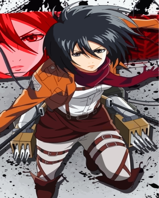 Mikasa Attack On Titan Paint By Number.png