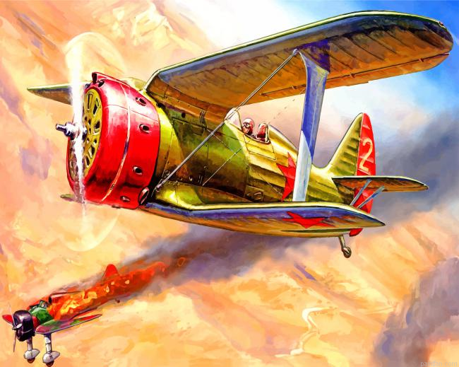 Military Airplane Paint By Number.png