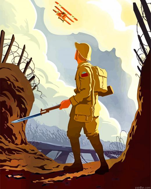 Military Soldier Illustration Paint By Number.png