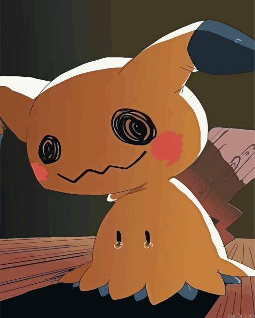 Mimikyu Pokemon Paint By Numbers.png