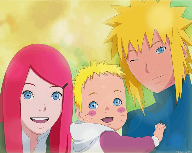Minato X Kushina Paint By Numbers.png