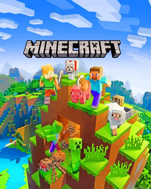 Minecraft Online Game Paint By Numbers.png