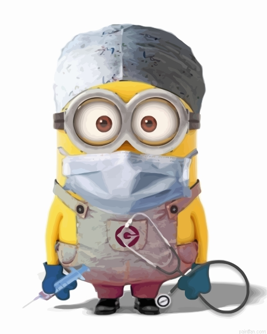 Minion Medico Paint By Numbers.png
