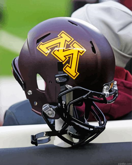 Minnesota Gophers Helmet Paint By Numbers.png