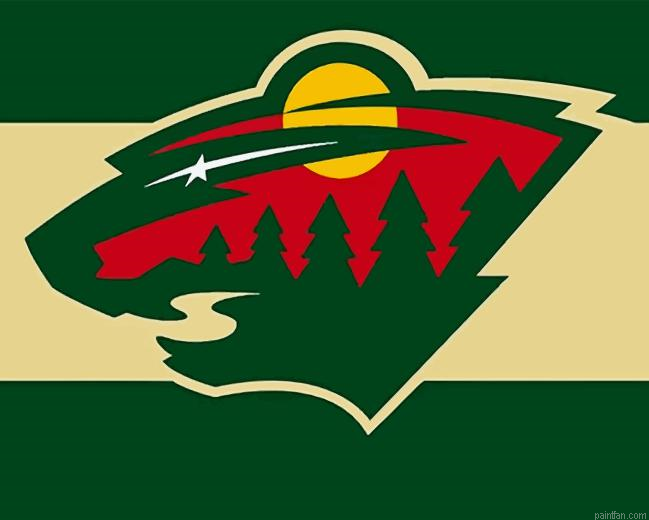 Minnesota Wild Logo Paint By Numbers.png