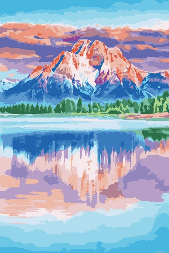 Mirror Mountain Paint By Numbers.png