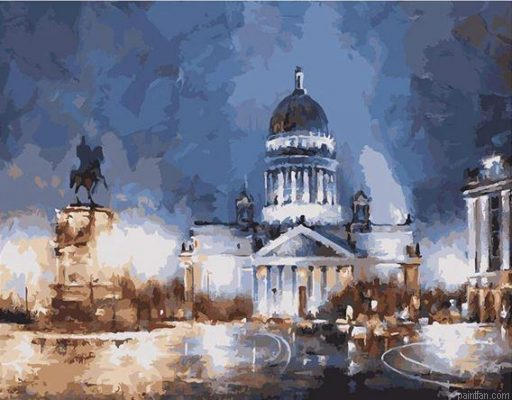 Misty Night Paint By Numbers.png