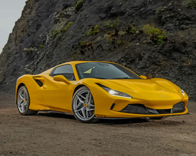 Modern Ferrari F8 Spider Paint By Numbers.png