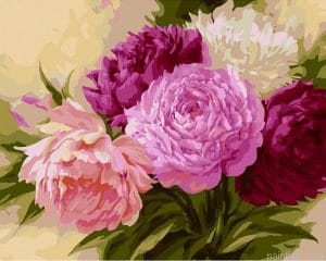 Modern Flowers Paint By Numbers.png