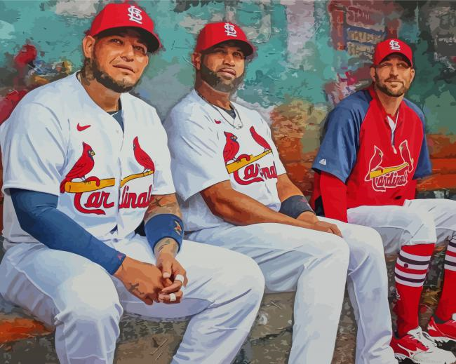 Molina And Pujols With Adam Paint By Numbers.png