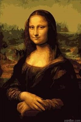 Mona Lisa Paint By Numbers.png