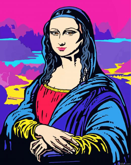 Mona Lisa Pop Art Paint By Number.png