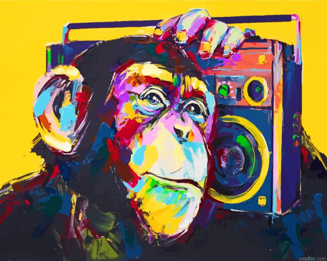Monkey Art Paint By Number.png