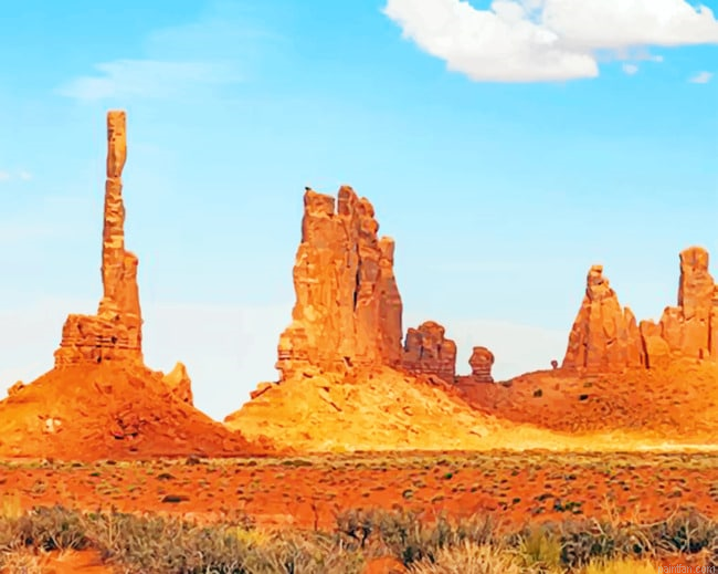 Monument Valley Desert New Paint By Numbers.png