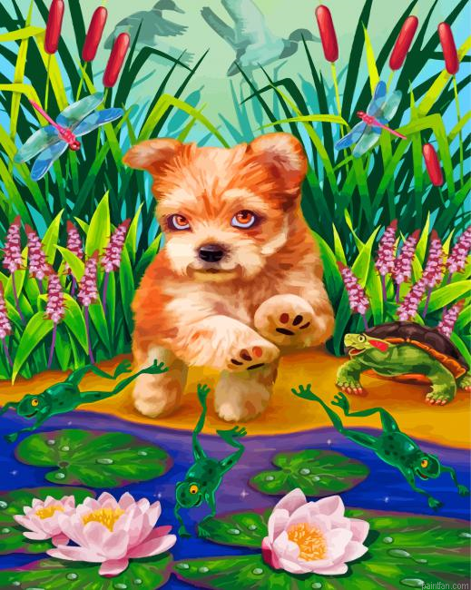 Morkie Dog Paint By Number.png