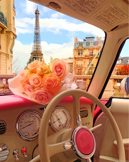 Morning In Paris Paint By Number.png