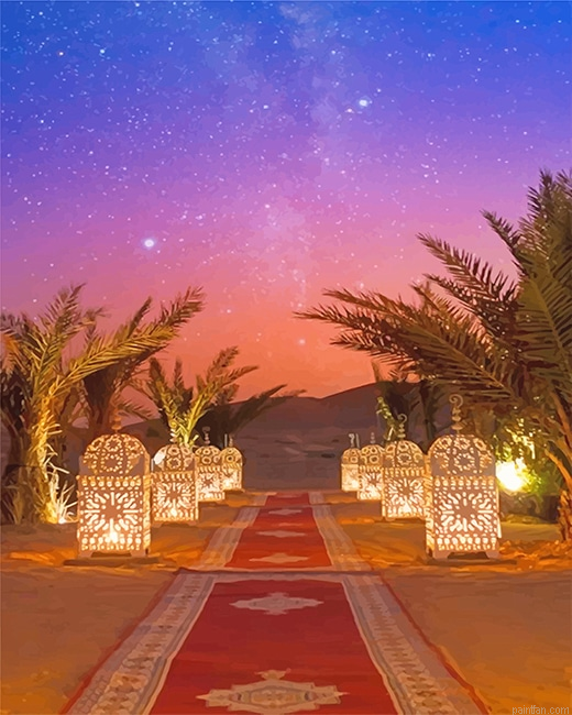 Moroccan Marrakesh Landscape New Paint By Numbers.png