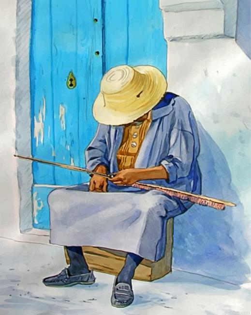 Moroccan Old Man Paint By Number.png