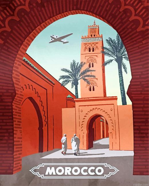 Morocco Illustration Paint By Number.png