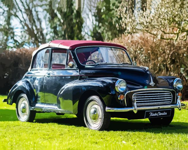 Morris Minor Car Paint By Numbers.png