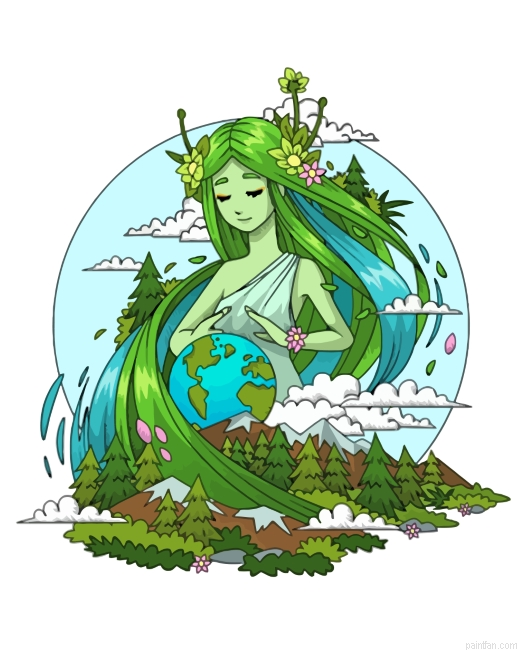 Mother Earth Nature Paint By Numbers.png