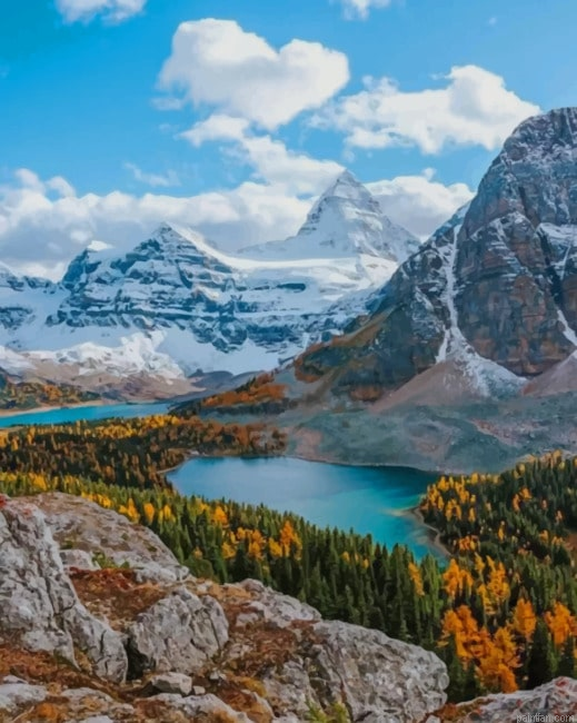 Mount Assiniboine Provincial Park New Paint By Numbers.png