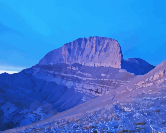 Mount Olympus Greece Paint By Numbers.png