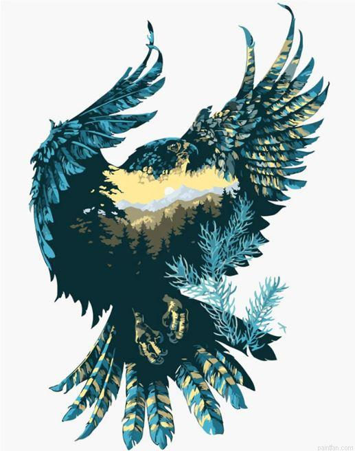 Mountain Eagle Paint By Numbers.png