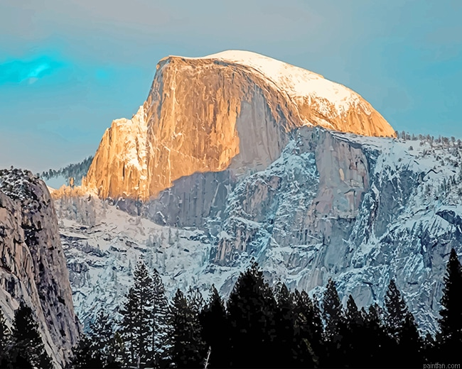 Mountain Yosemite Valley New Paint By Numbers.png