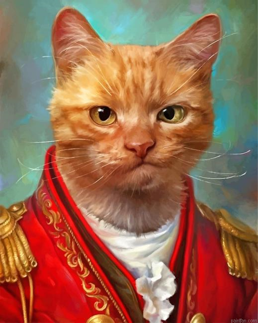 Mr General Cat Paint By Numbers.png