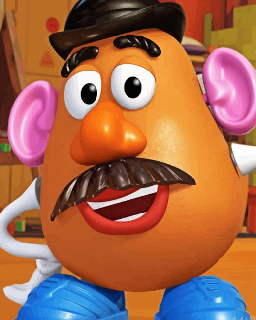 Mr Potato From Toy Story Paint By Numbers.png