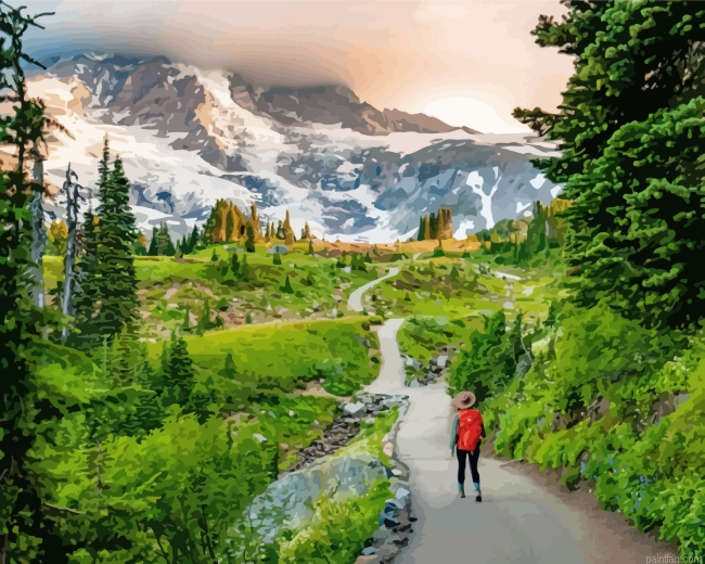 Mt Rainier Hiking Trails Paint By Number.png