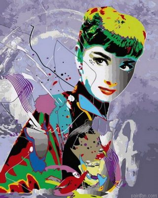 Multicolor Hepburn Paint By Numbers.png