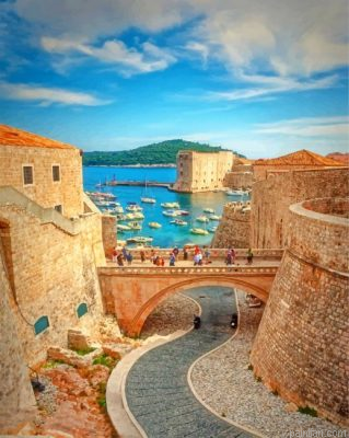 Muralles De Dubrovnik Cyprus Paint By Number.png