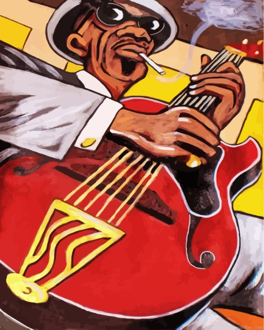 Musician Man Paint By Number.png